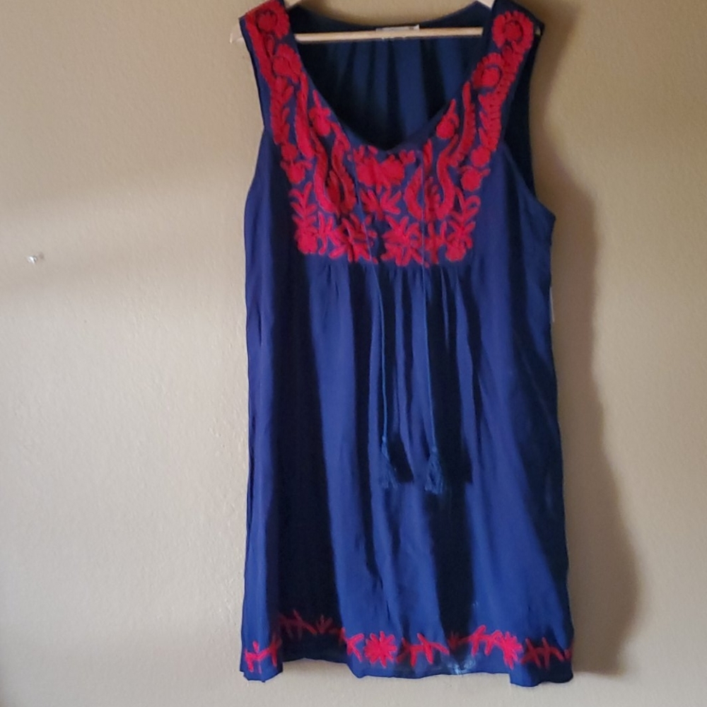 Embroidered dress